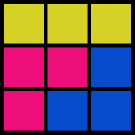 Lösung für 3x3-Matrix