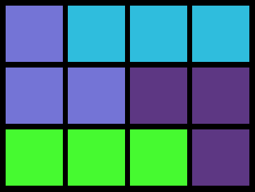 Lösung für 3x4-Matrix
