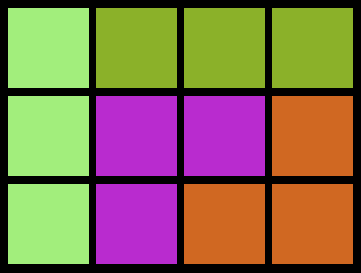 Lösung für 3x4-Matrix