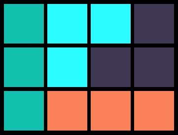 Lösung für 3x4-Matrix