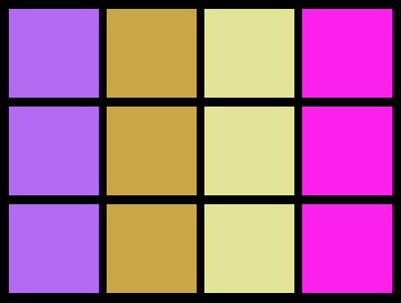 Lösung für 3x4-Matrix