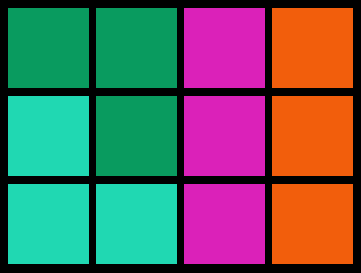 Lösung für 3x4-Matrix