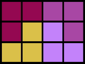 Lösung für 3x4-Matrix